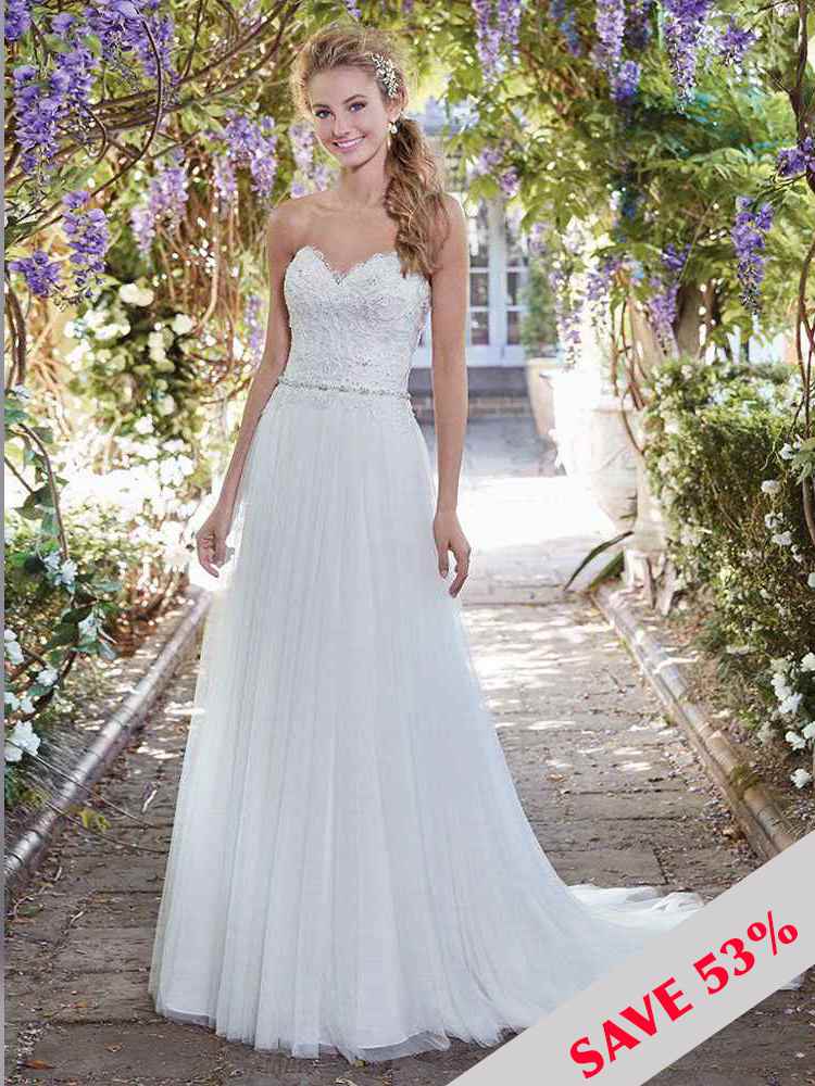 Rebecca Ingram Faye Wedding Dress Uk14 Mathilda Rose