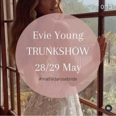 Evie Young Trunkshow!