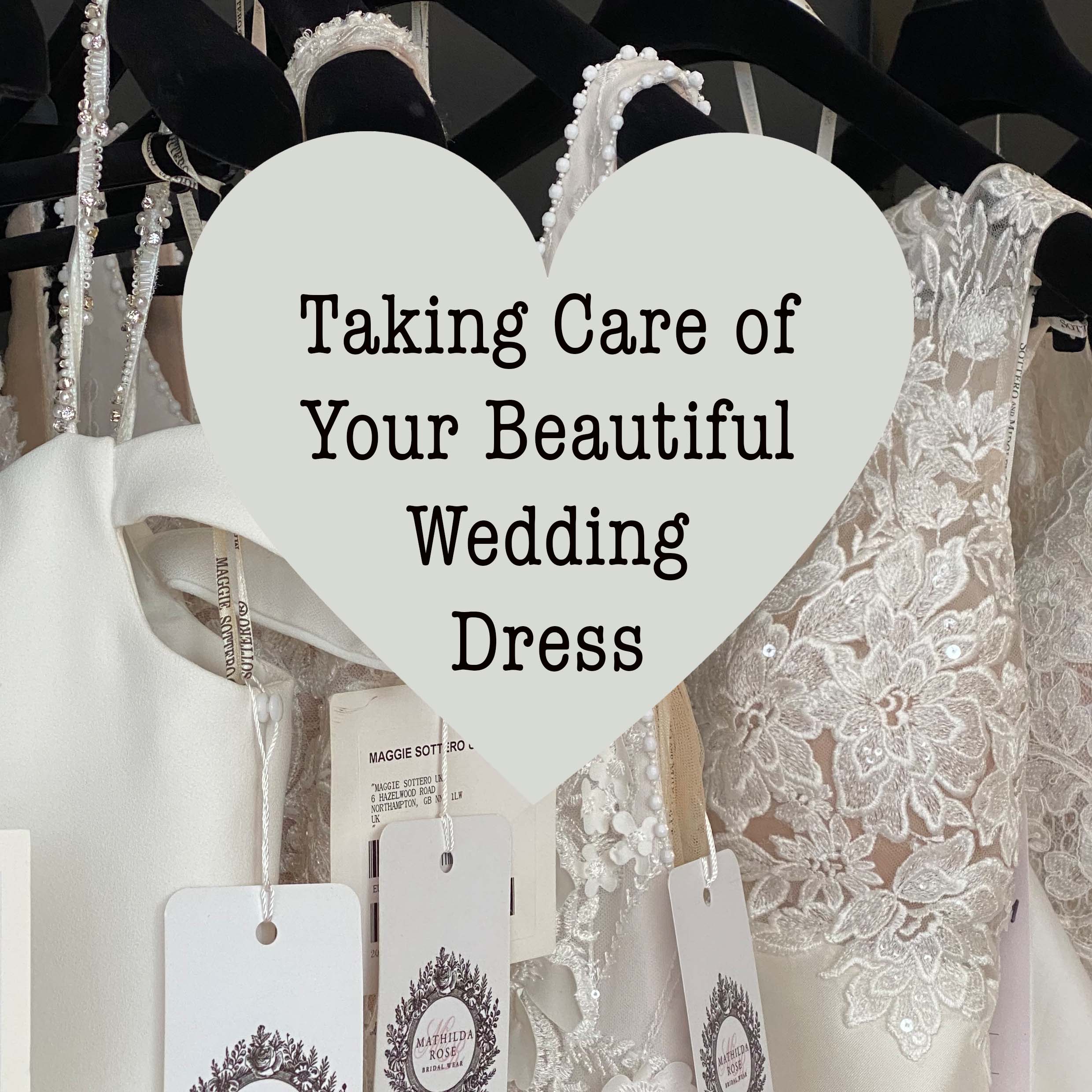 Taking care of your beautiful wedding dress if your wedding is postponed