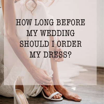 Your Wedding Dress Shopping Timeline