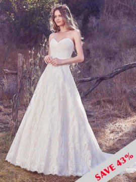 Maggie Sottero “Olea” Wedding Dress UK12
